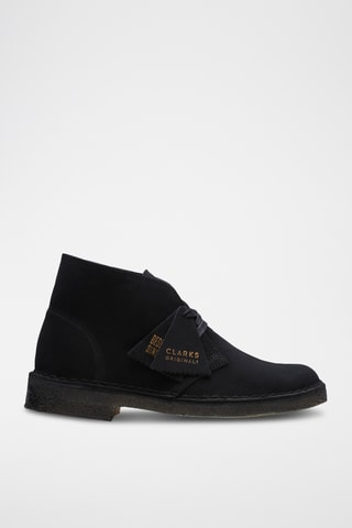 Bottines en nubuck Desert - Noir