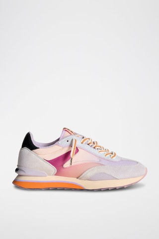 Baskets en cuir Bull - Lilas
