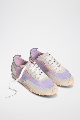 Baskets en cuir Swallow - Violet