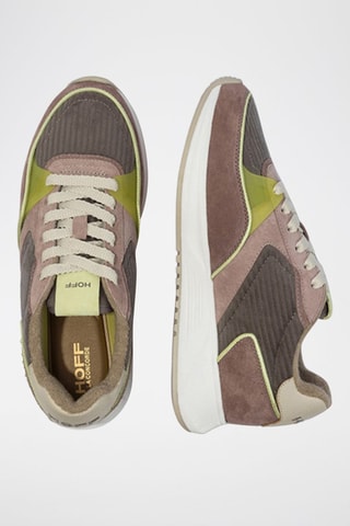 Baskets en cuir La Concorde - Kaki