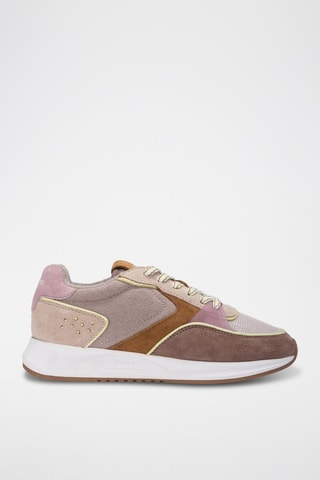Baskets en cuir Leith - Beige