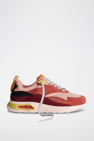 Baskets en cuir Marcana - Bordeaux