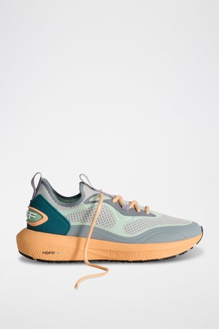 Baskets Flash - Vert et orange