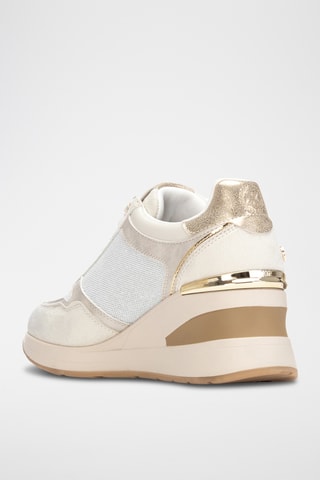 Baskets compensées - Beige