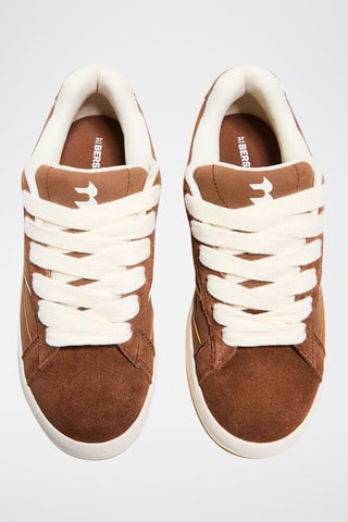 Baskets - Marron et blanc