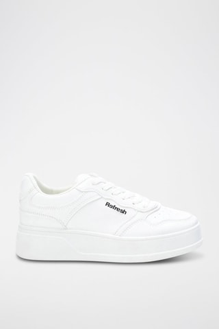 Baskets plateformes - Blanc