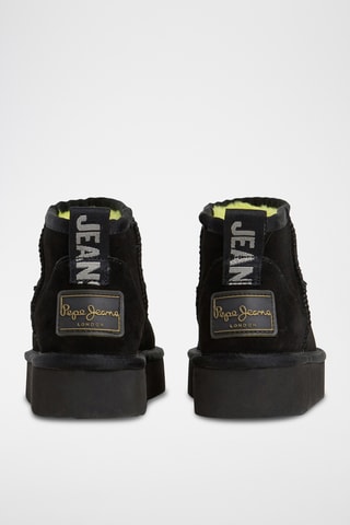 Boots en cuir Dissy Young W -  Noir