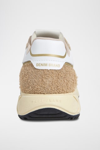 Baskets en cuir  Marlon Vibe W -  Beige