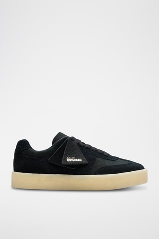 Baskets plateformes en nubuck Tor - Noir