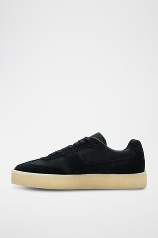 Baskets plateformes en nubuck Tor - Noir