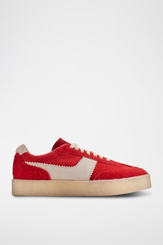 Baskets en nubuck Tor - Rouge
