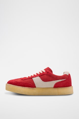 Baskets en nubuck Tor - Rouge