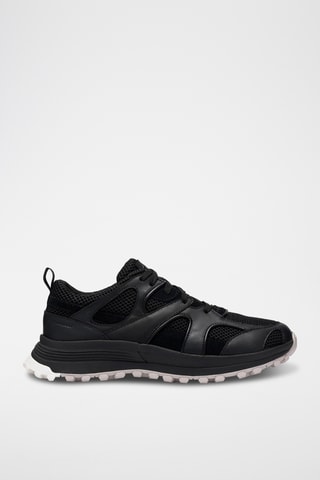 Chaussures de trekking en cuir ATLTrekMesh - Noir