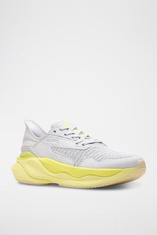 Baskets compensées Clarks Pace - Blanc et vert