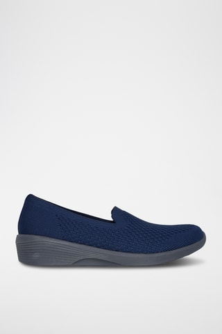 Slip-on compensés - Bleu marine