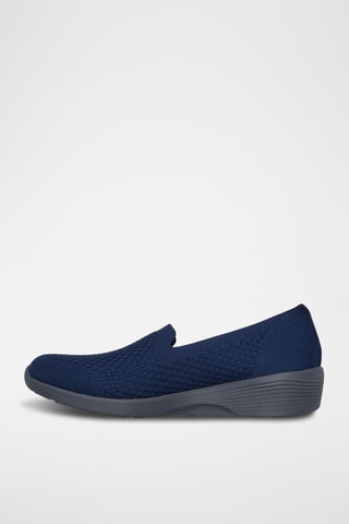 Slip-on compensés - Bleu marine