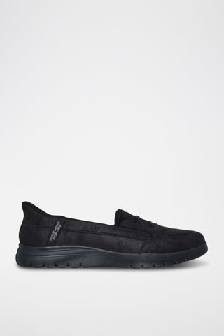 Leren Slip-ons - Zwart