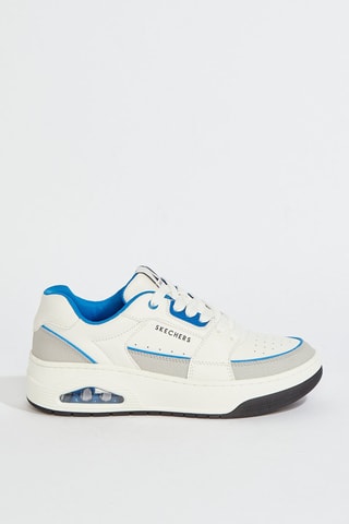 Baskets en cuir Uno Court - Blanc