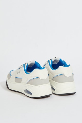 Baskets en cuir Uno Court - Blanc