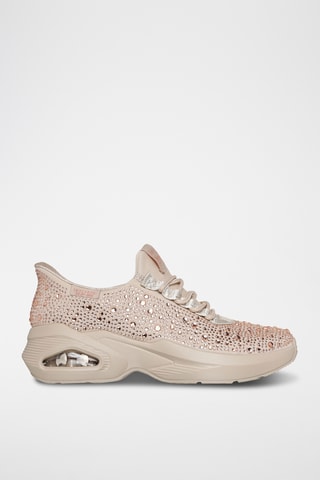 Baskets compensées - Beige