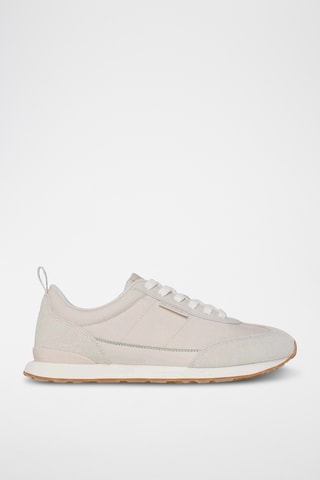 Baskets en cuir - Beige