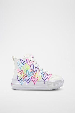 Baskets montantes - Blanc
