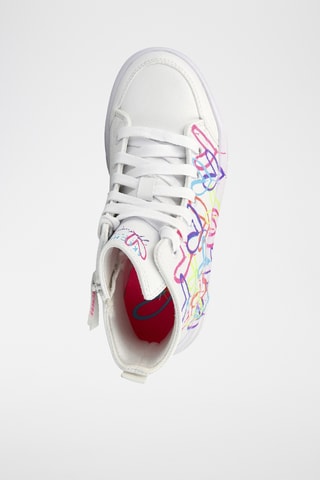Baskets montantes - Blanc