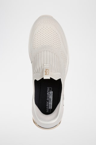 Baskets compensées - Beige