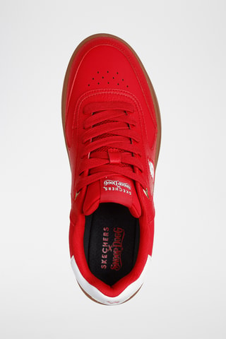 Baskets plateformes - Rouge