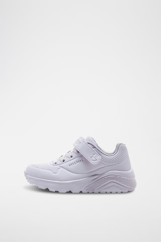 Baskets plateformes en cuir - Lilas