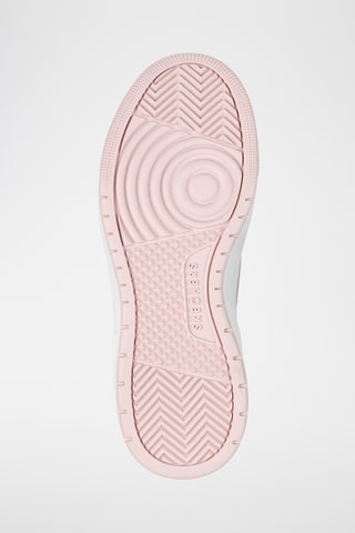 Baskets plateformes en cuir - Blanc
