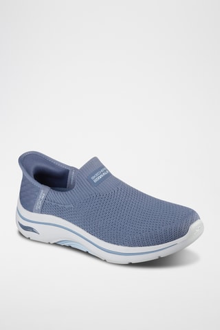 Slip-on compensés - Bleu
