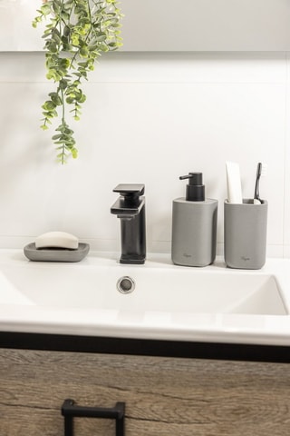 Porte-savon - 11,7 x 8,6 x 2,1 cm - Gris
