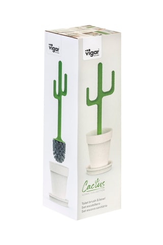 Set brosse WC - Vert clair