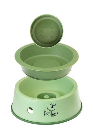 Set gamelle pour animaux - 24,7 × 24,7 × 9 cm