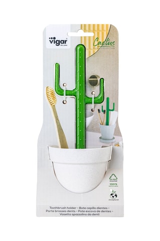 Pot à brosses à dents - Blanc