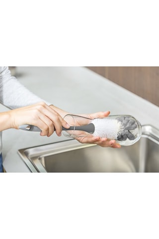 Brosse de nettoyage de bouteilles et verres