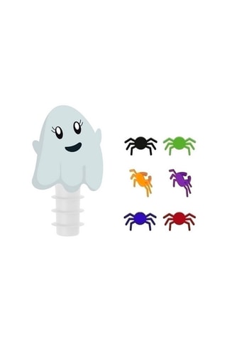 Ensemble pour bouteille en silicone Halloween 7 pièces
