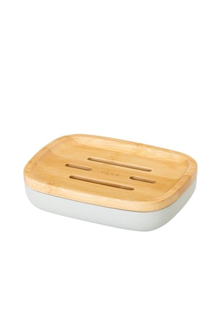 Porte-savon - 11,7 x 8,6 x 3 cm - Gris