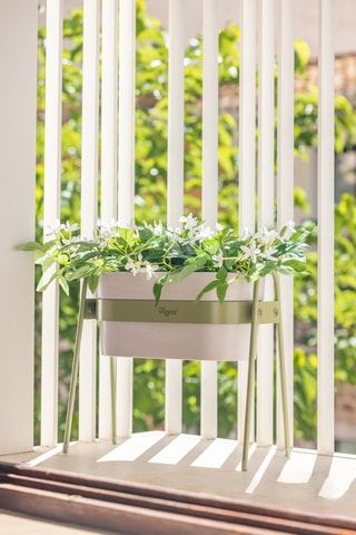 Jardinière - 38 x 19 x 36 cm - Vert clair