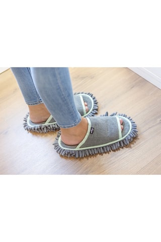 2 paires de pantoufles - Bleu et gris