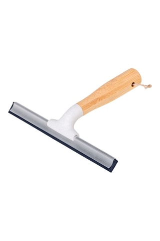 Raclette de douche en bambou - 25 x 4 x 16,5 cm