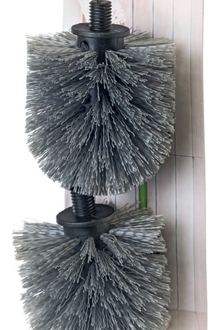 2 brosses de toilette - Gris