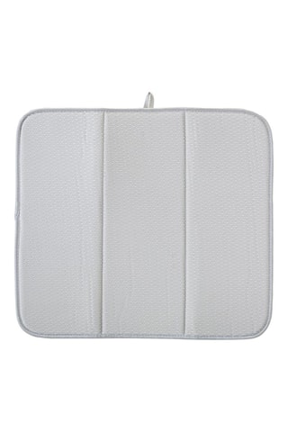 2 tapis de séchage de vaisselle - Gris et vert