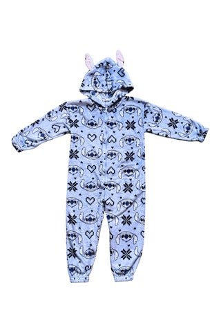Combinaison de pyjama à capuche Stitch Lilo et Stitch Disney Kidloverstitchiz - Bleu