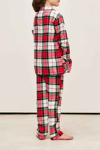 Pantalon de pyjama Checkidiz - Rouge