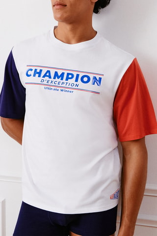 T-shirt de pyjama Joraliz - Blanc