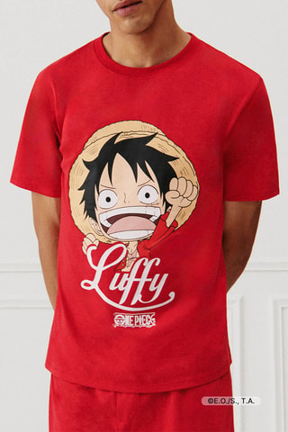 Pyjama Monkey D. Luffy One Piece Cadiluffiz - Rouge