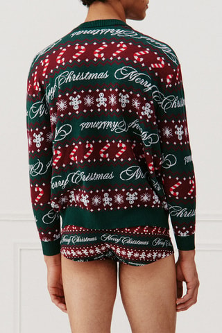 Pull de pyjama Chrisknitiz - Vert foncé