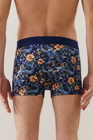 Boxer Repeatiz - Bleu marine